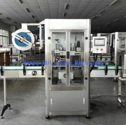 automatic sleeve shrink labeling machine (2)