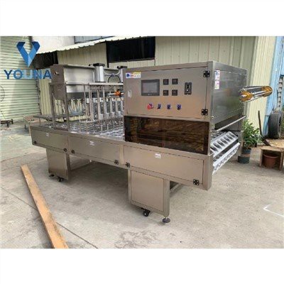 Автоматическая машина для наполнения и запайки стаканов с водой